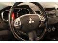 2009 Mitsubishi Outlander Black Interior Steering Wheel Photo
