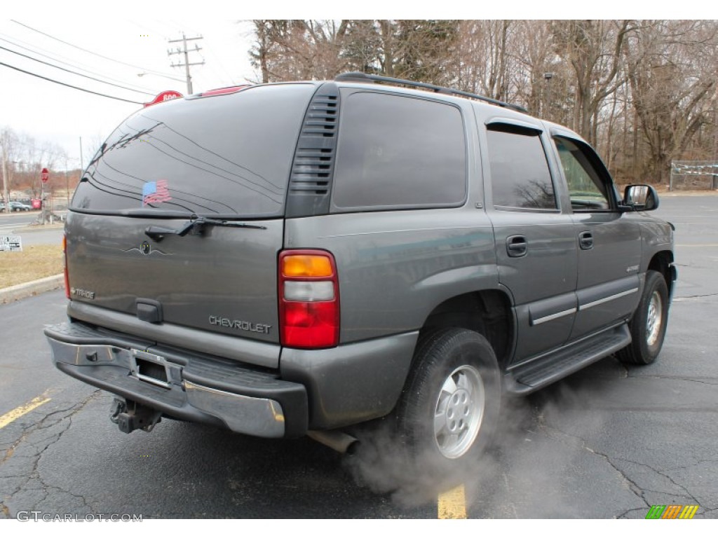 2002 Tahoe LS - Medium Charcoal Gray Metallic / Medium Gray/Neutral photo #6