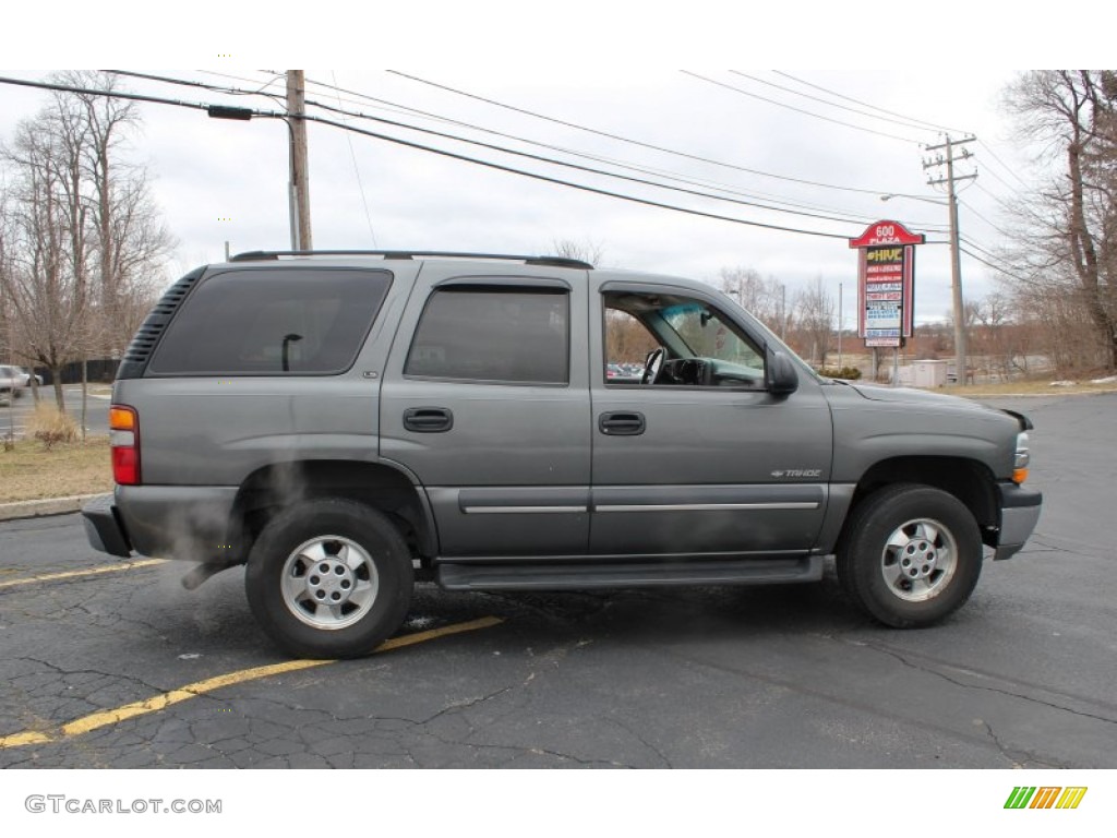 2002 Tahoe LS - Medium Charcoal Gray Metallic / Medium Gray/Neutral photo #7