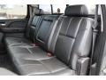 2008 GMC Sierra 3500HD Ebony Interior Rear Seat Photo
