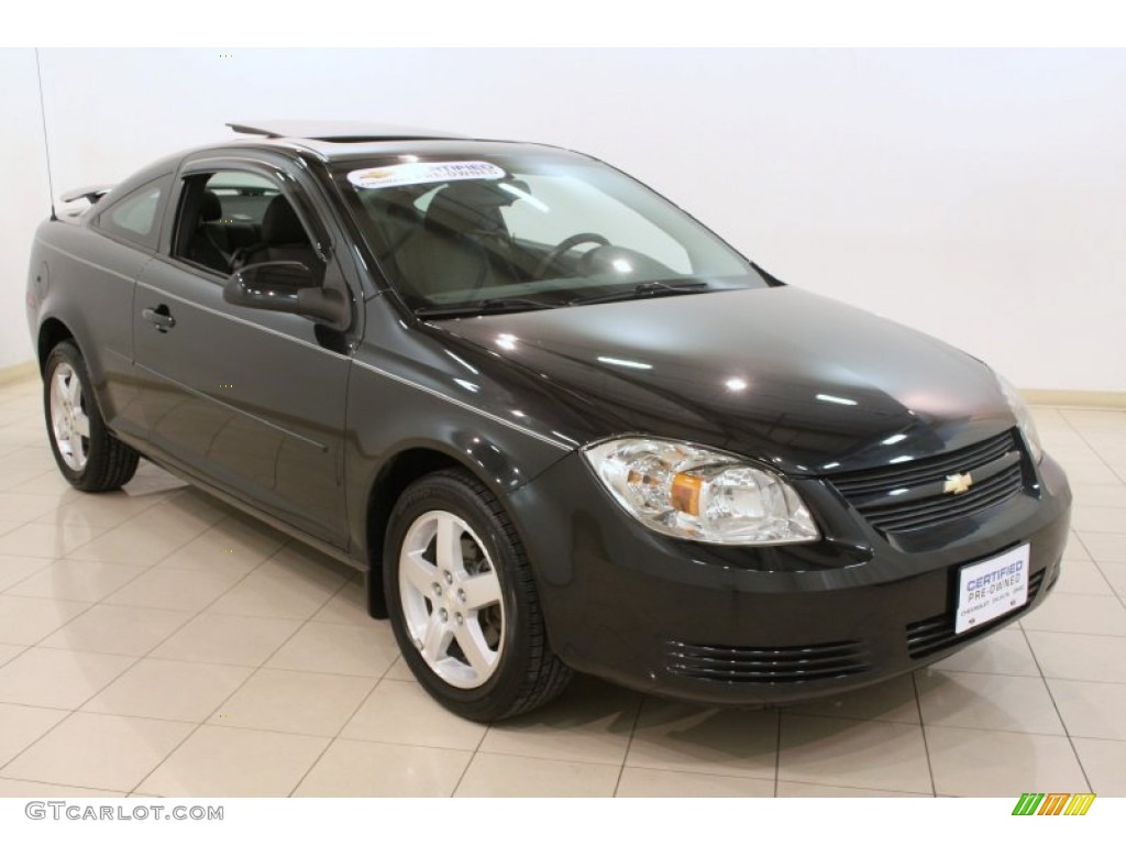 2010 Cobalt LT Coupe - Black Granite Metallic / Ebony photo #1