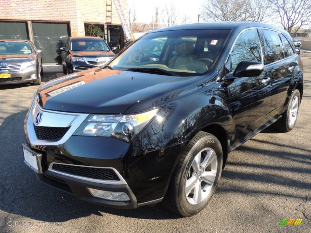 2011 MDX  - Crystal Black Pearl / Taupe photo #1