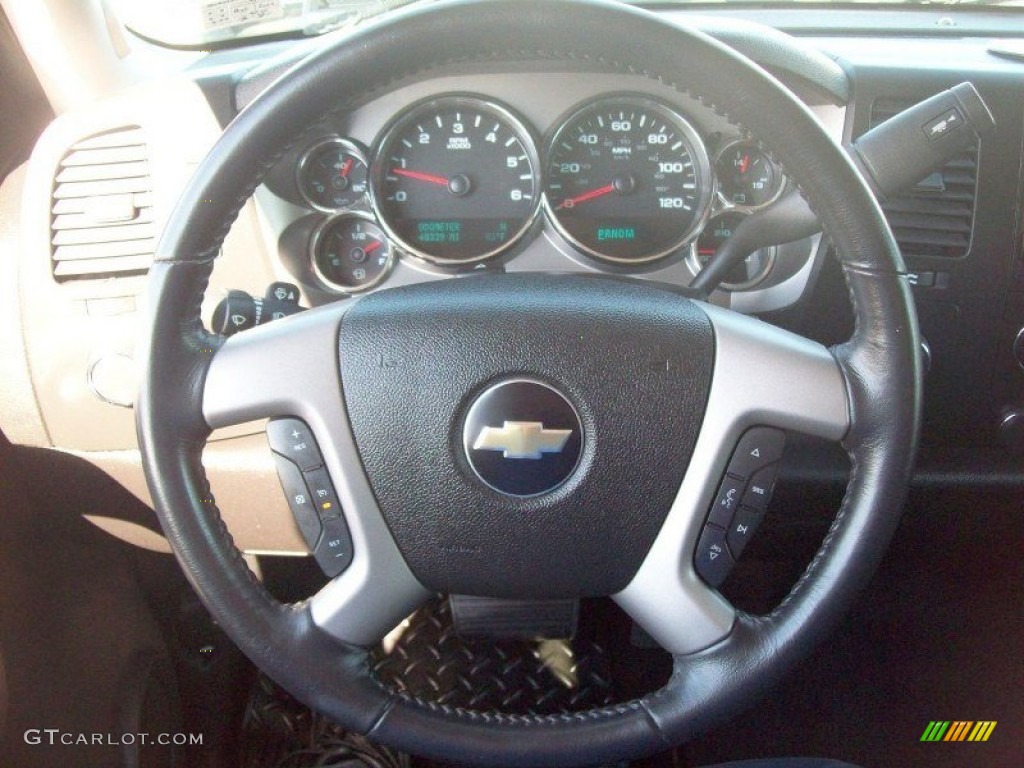 2009 Silverado 1500 LT Crew Cab 4x4 - Graystone Metallic / Ebony photo #24