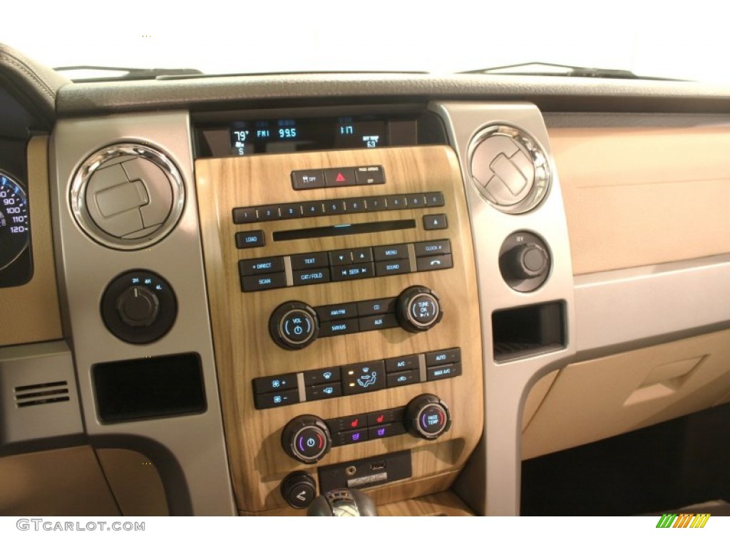 2011 Ford F150 Lariat SuperCab 4x4 Controls Photo #78058525
