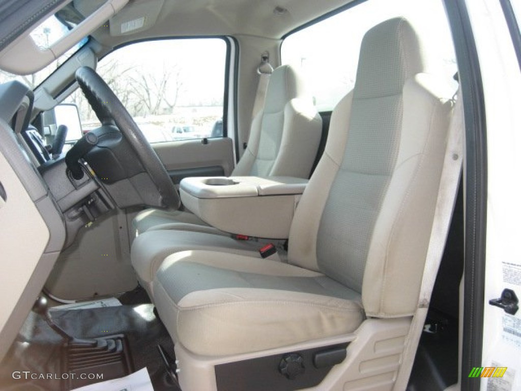 2008 Ford F350 Super Duty XL Regular Cab 4x4 Utility Truck Interior Color Photos