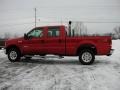 2006 Red Clearcoat Ford F250 Super Duty XLT Crew Cab 4x4  photo #5
