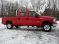 2006 Red Clearcoat Ford F250 Super Duty XLT Crew Cab 4x4  photo #14