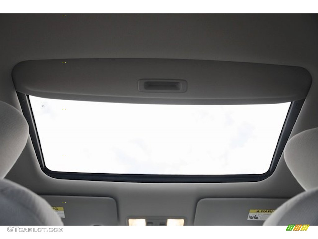 2013 Civic EX Sedan - Polished Metal Metallic / Gray photo #14