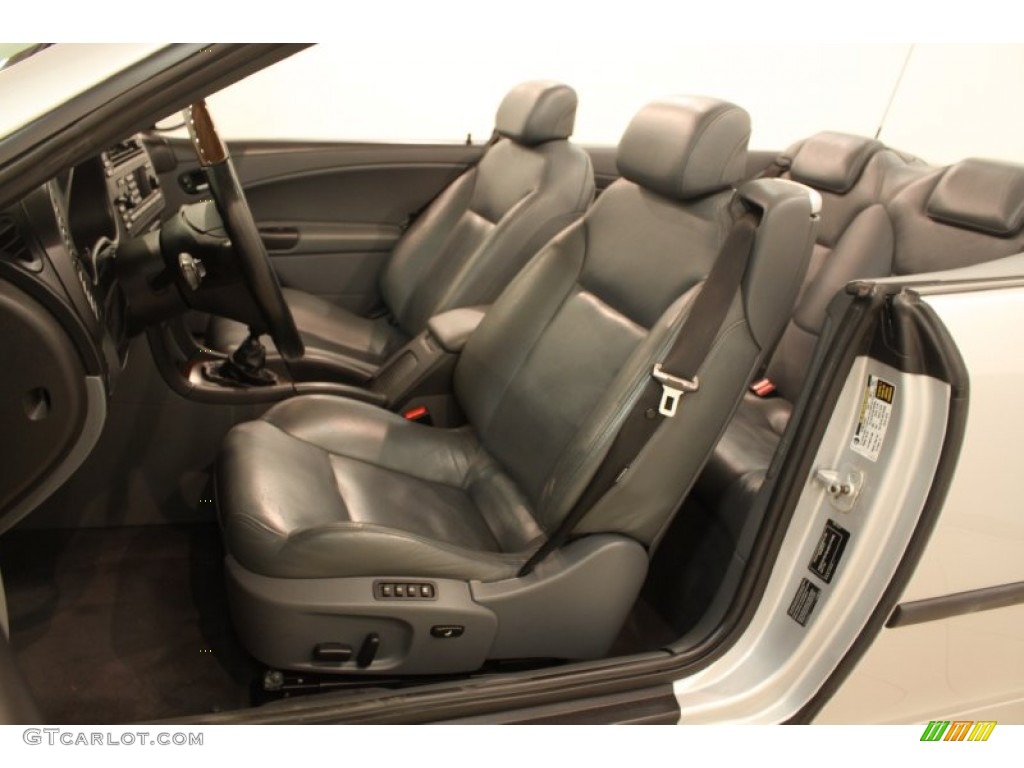 Slate Gray Interior 2004 Saab 9-3 Arc Convertible Photo #78059730