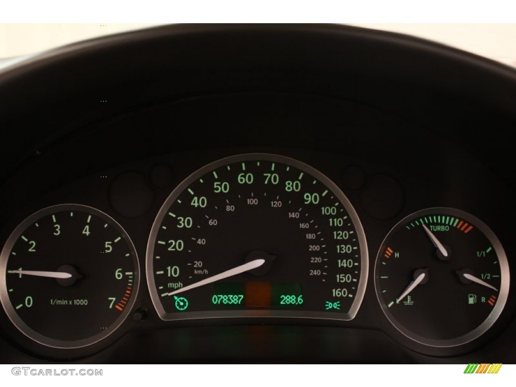 2004 Saab 9-3 Arc Convertible Gauges Photo #78059770