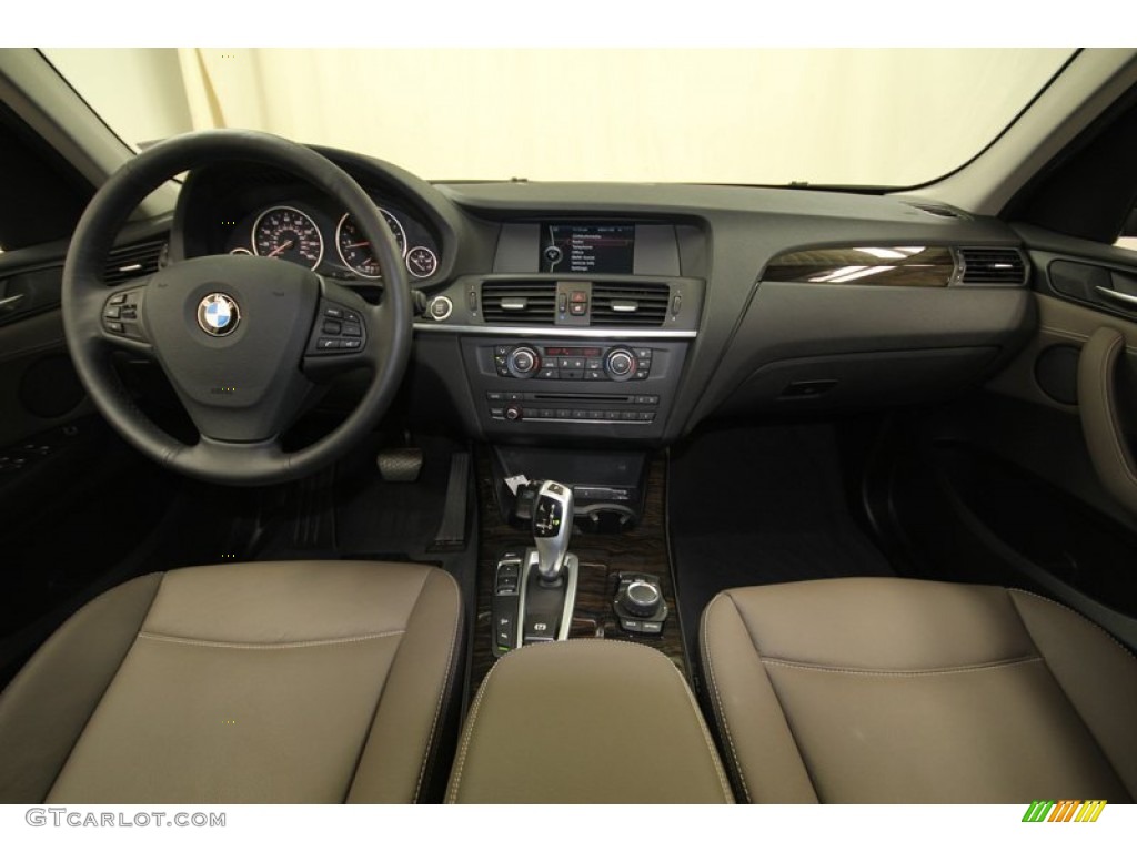 2013 BMW X3 xDrive 28i Mojave Dashboard Photo #78059908
