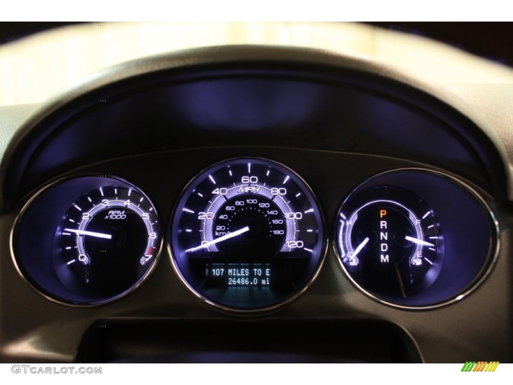 2012 Lincoln MKZ FWD Gauges Photo #78060120