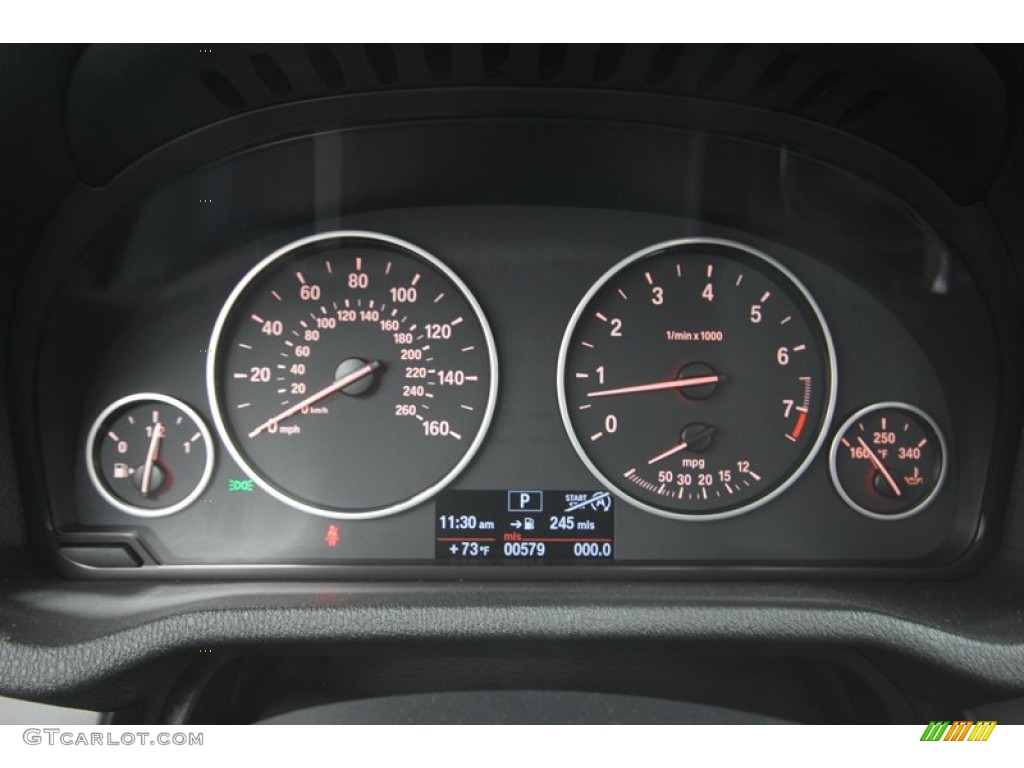 2013 BMW X3 xDrive 28i Gauges Photo #78060689