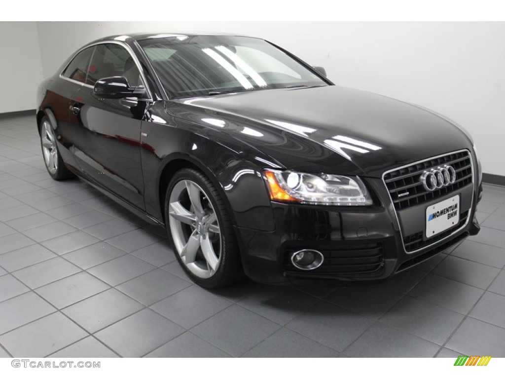 Brilliant Black Audi A5