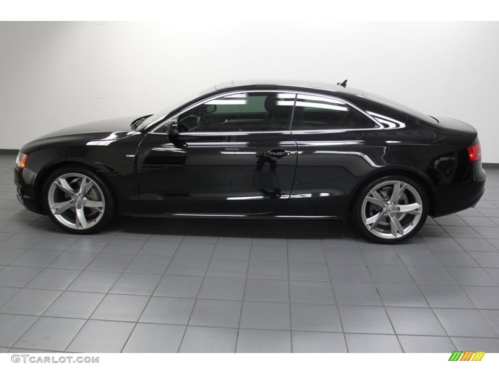 Brilliant Black 2011 Audi A5 2.0T quattro Coupe Exterior Photo #78060732