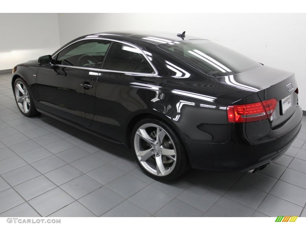 2011 A5 2.0T quattro Coupe - Brilliant Black / Black photo #5