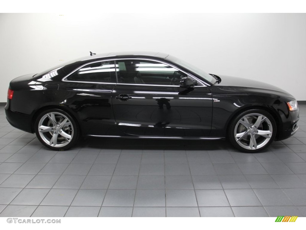 Brilliant Black 2011 Audi A5 2.0T quattro Coupe Exterior Photo #78060813