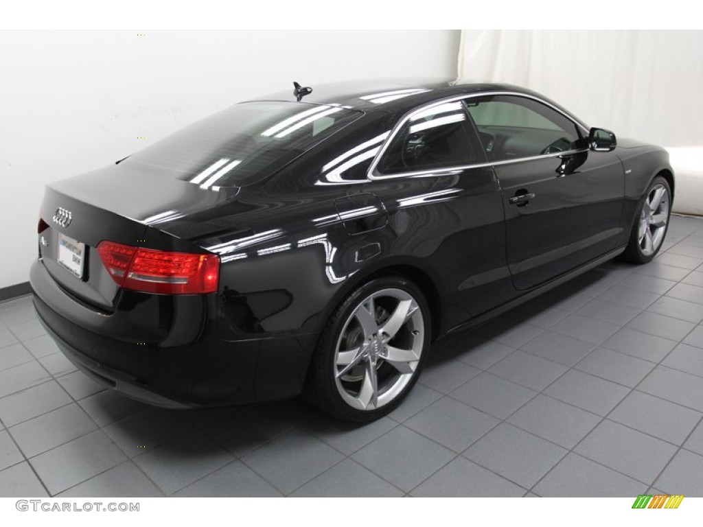 2011 A5 2.0T quattro Coupe - Brilliant Black / Black photo #11