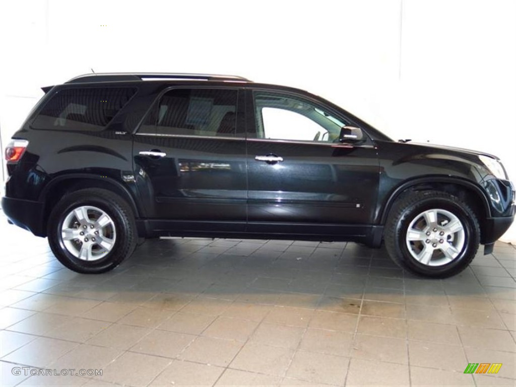 Carbon Black Metallic 2009 GMC Acadia SLT Exterior Photo #78061713