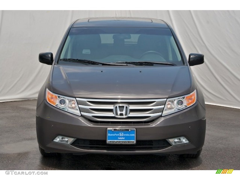 2013 Odyssey Touring Elite - Smokey Topaz Metallic / Truffle photo #2