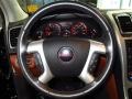 2009 GMC Acadia Brick Interior Steering Wheel Photo