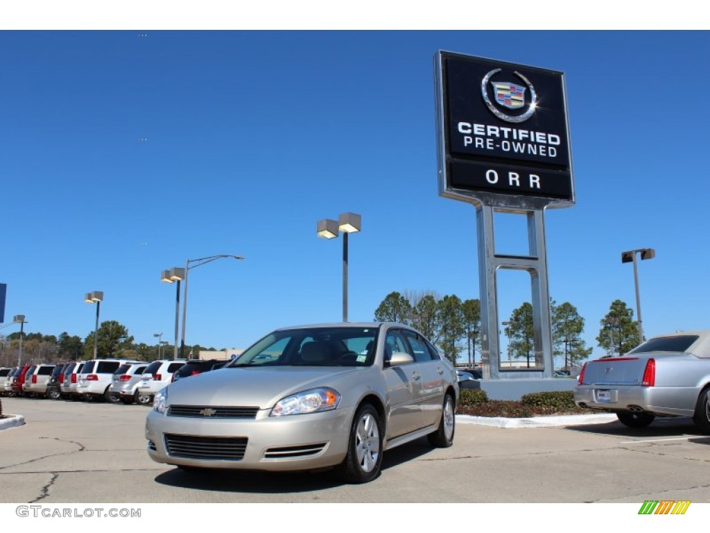2010 Impala LS - Gold Mist Metallic / Neutral photo #1