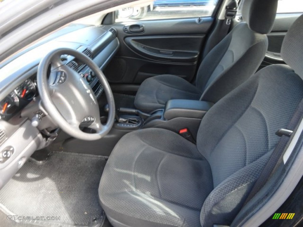2006 Sebring Sedan - Brilliant Black / Dark Slate Gray photo #3