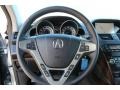 2013 Acura MDX Graystone Interior Steering Wheel Photo