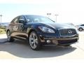 2013 Black Obsidian Infiniti M 37 Sedan  photo #2