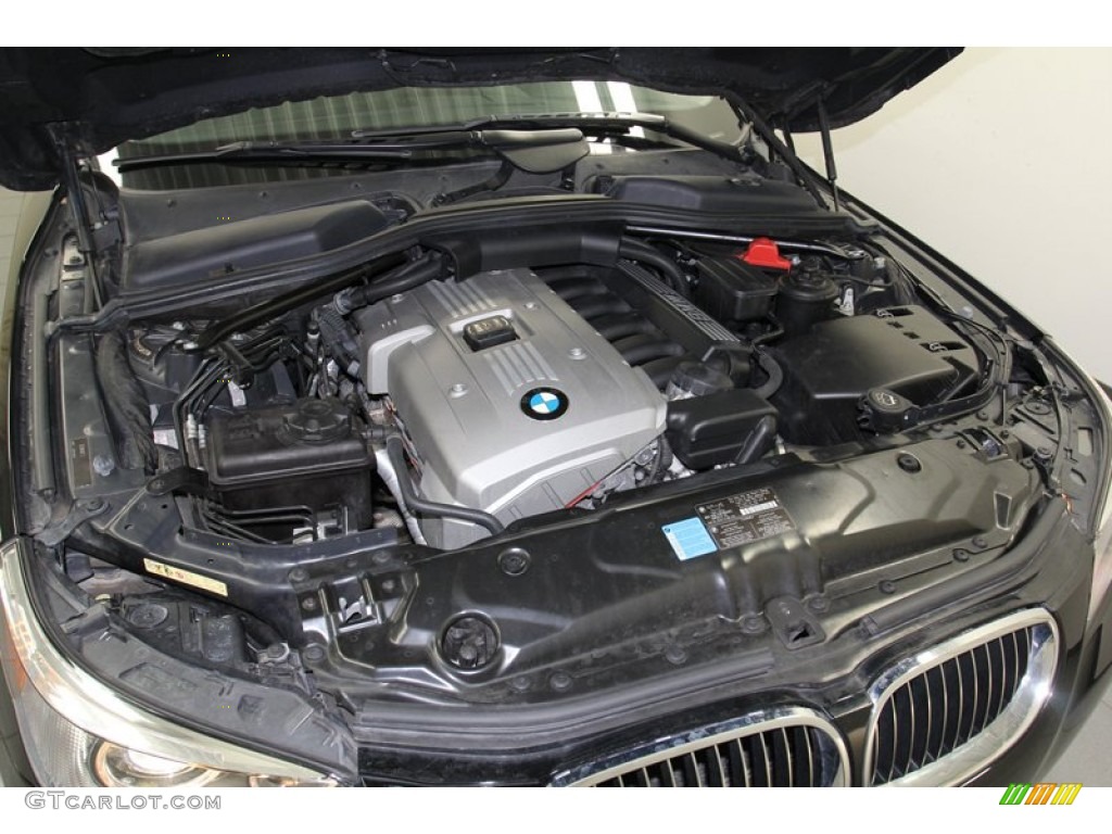 2007 BMW 5 Series 525i Sedan 3.0 Liter DOHC 24-Valve VVT Inline 6 Cylinder Engine Photo #78065610