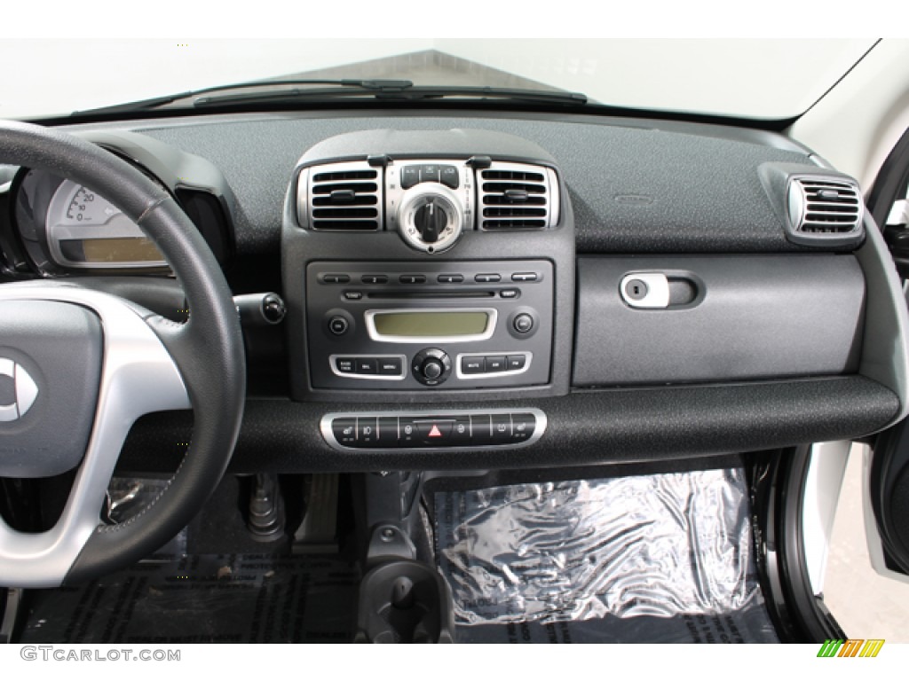 2010 Smart fortwo passion cabriolet design Black Dashboard Photo #78065862