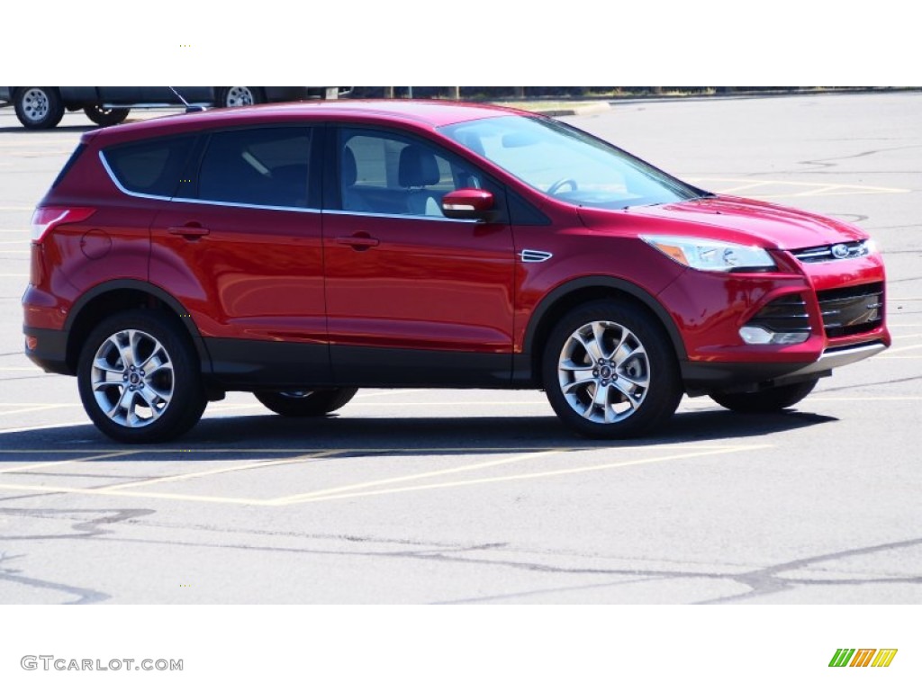 2013 Escape SEL 2.0L EcoBoost 4WD - Ruby Red Metallic / Charcoal Black photo #8