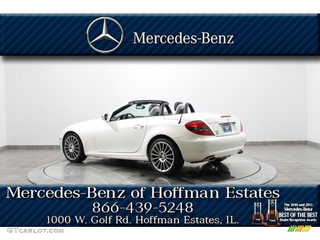 2010 SLK 300 Diamond White Edition Roadster - designo Mystic White / Diamond White Edition Two-Tone photo #6