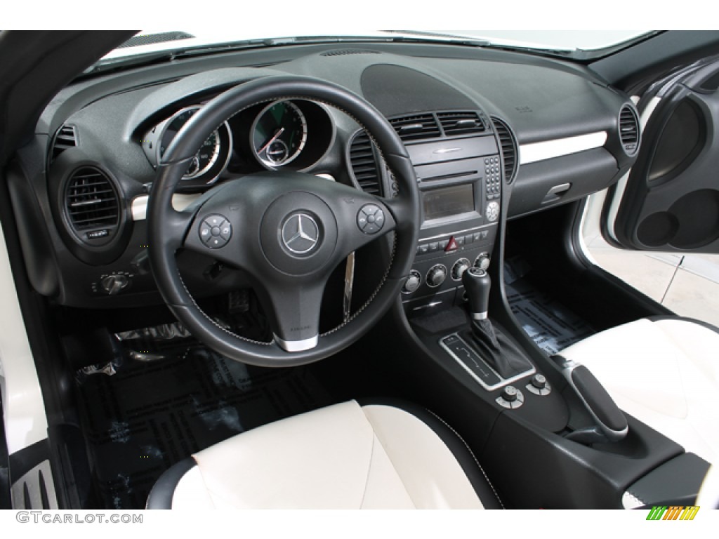 2010 SLK 300 Diamond White Edition Roadster - designo Mystic White / Diamond White Edition Two-Tone photo #7