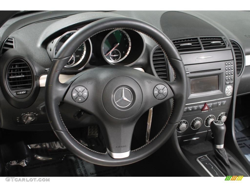2010 SLK 300 Diamond White Edition Roadster - designo Mystic White / Diamond White Edition Two-Tone photo #8