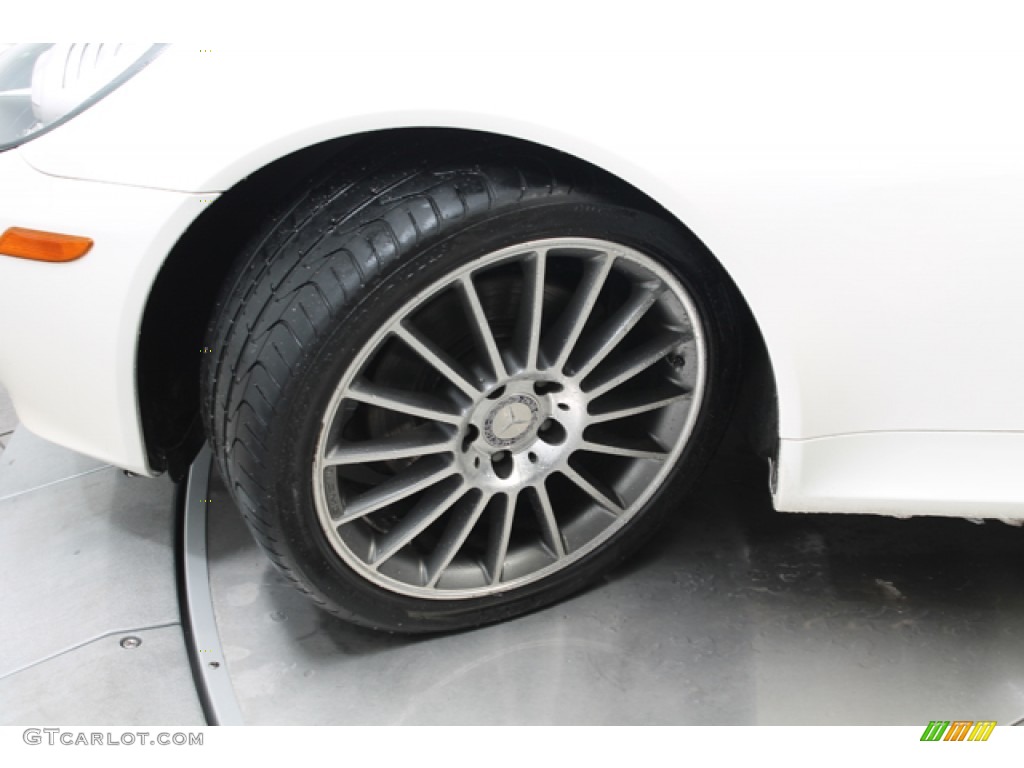 2010 SLK 300 Diamond White Edition Roadster - designo Mystic White / Diamond White Edition Two-Tone photo #23