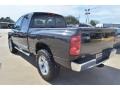 2008 Brilliant Black Crystal Pearl Dodge Ram 1500 Laramie Quad Cab 4x4  photo #3