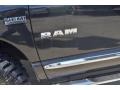 2008 Brilliant Black Crystal Pearl Dodge Ram 1500 Laramie Quad Cab 4x4  photo #14