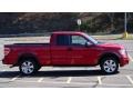 2010 Red Candy Metallic Ford F150 FX4 SuperCab 4x4  photo #7