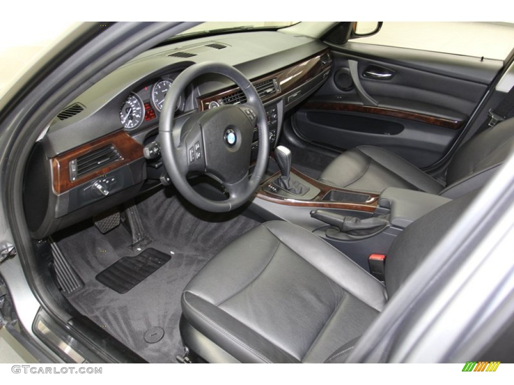 Black Interior 2011 BMW 3 Series 328i Sedan Photo #78067404