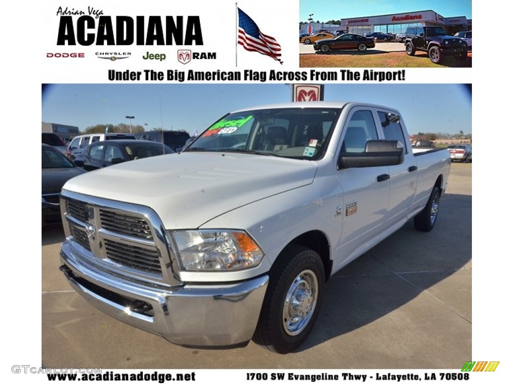 2012 Ram 2500 HD ST Crew Cab - Bright White / Dark Slate/Medium Graystone photo #1