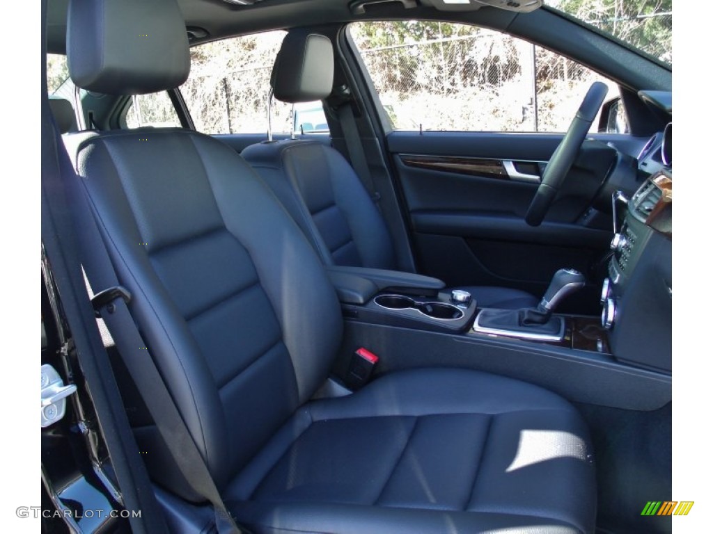 2012 C 300 Sport 4Matic - Black / Black photo #9