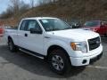 2013 Oxford White Ford F150 STX SuperCab 4x4  photo #1