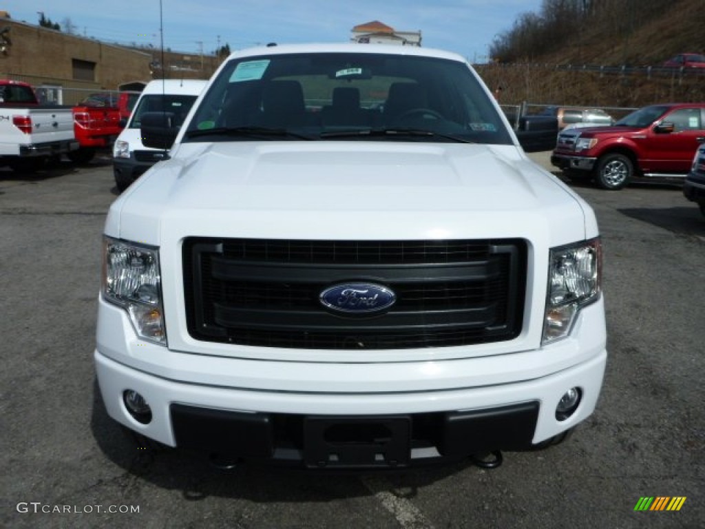 Oxford White 2013 Ford F150 STX SuperCab 4x4 Exterior Photo #78068109
