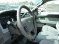 Steel Gray Steering Wheel Photo for 2013 Ford F150 #78068178