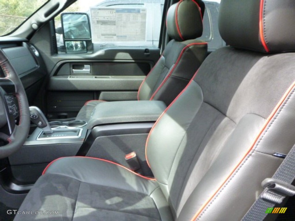 FX Sport Appearance Black/Red Interior 2013 Ford F150 FX4 SuperCrew 4x4 Photo #78068422