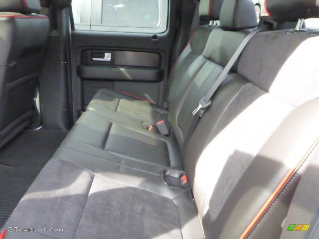 FX Sport Appearance Black/Red Interior 2013 Ford F150 FX4 SuperCrew 4x4 Photo #78068433