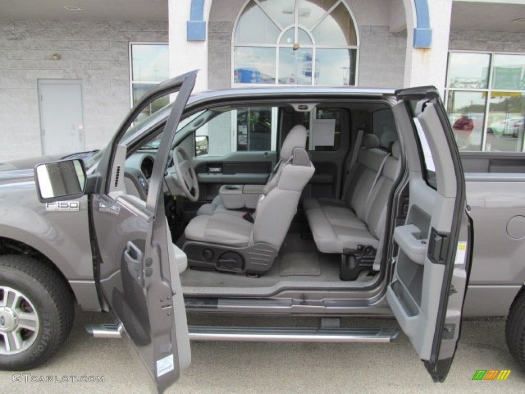 2006 F150 XLT SuperCab 4x4 - Dark Shadow Grey Metallic / Medium/Dark Flint photo #10