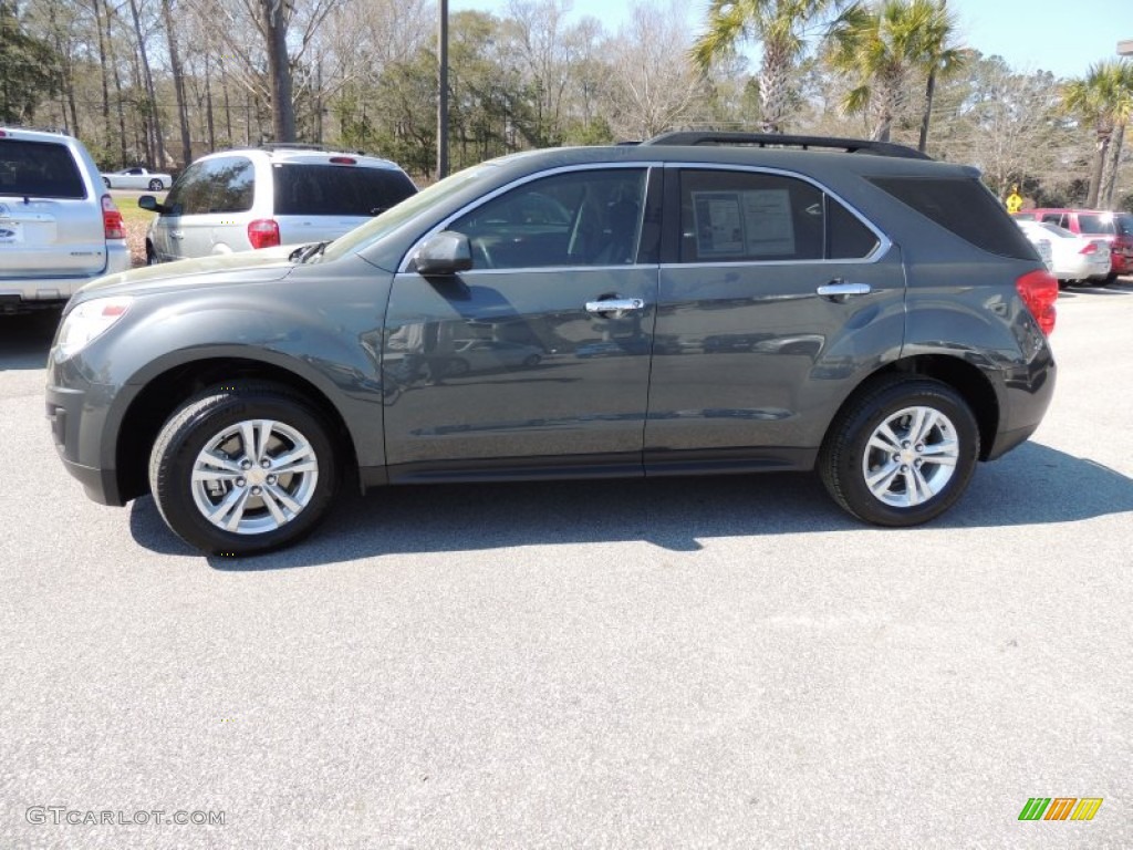 2011 Equinox LT - Cyber Gray Metallic / Light Titanium/Jet Black photo #2