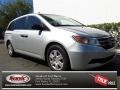 2013 Alabaster Silver Metallic Honda Odyssey LX  photo #1